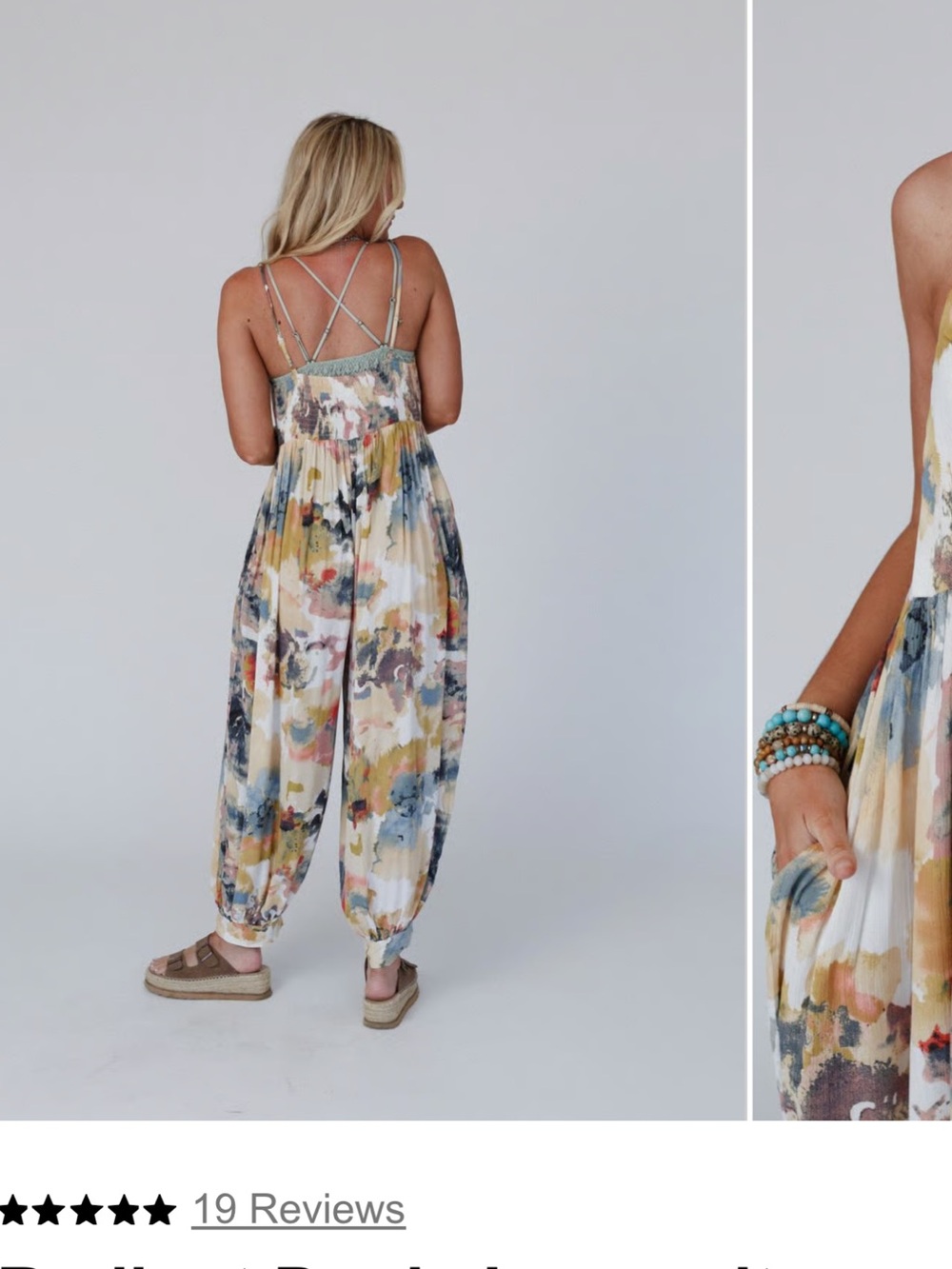 Three Bird Nest Radiant Dusk Jumpsuit - Multicolor